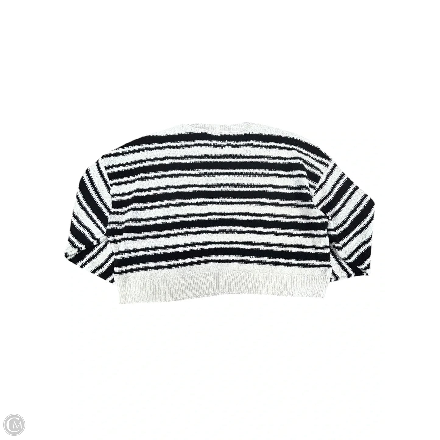 Sweater By Pilcro In Black & White, Size: Xs