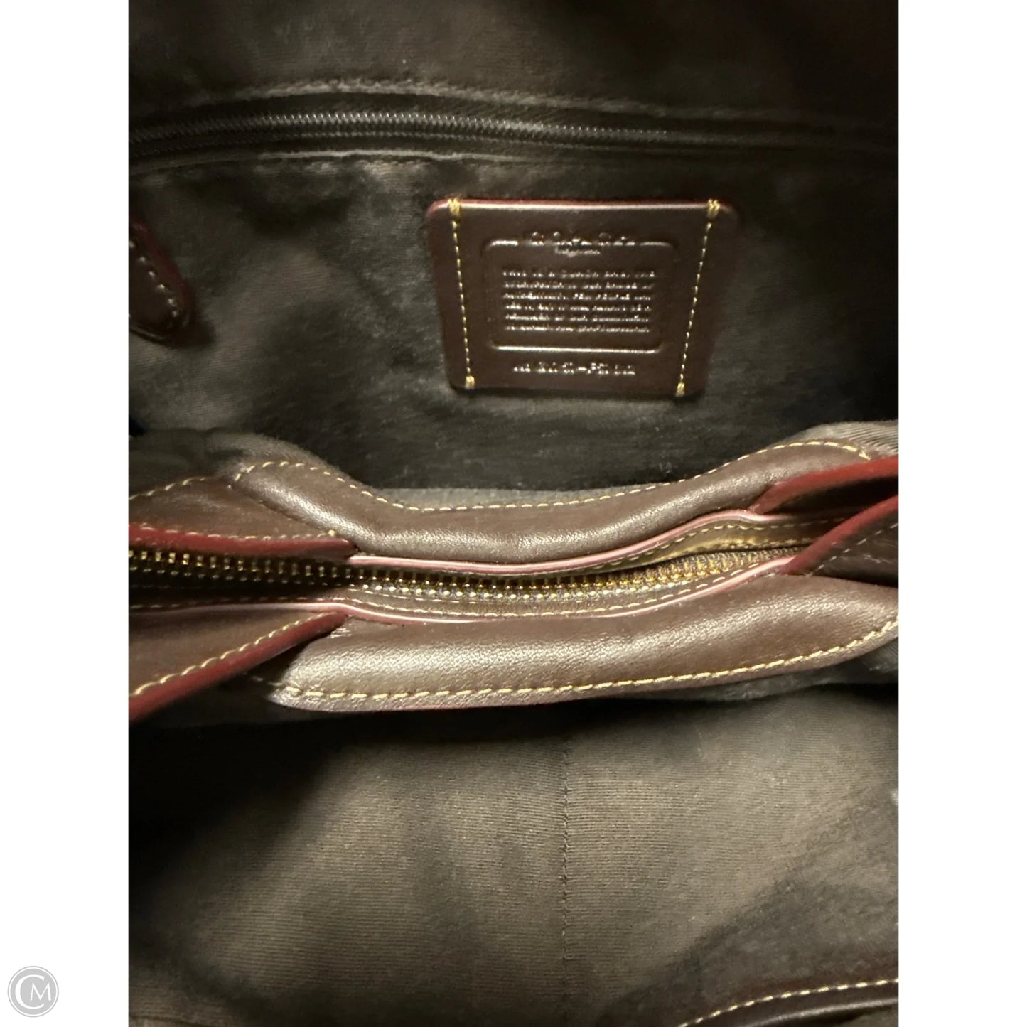 Handbag Designer By Coach, Size: Large