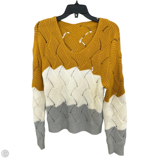 Sweater By Clothes Mentor In Multi-colored, Size: M