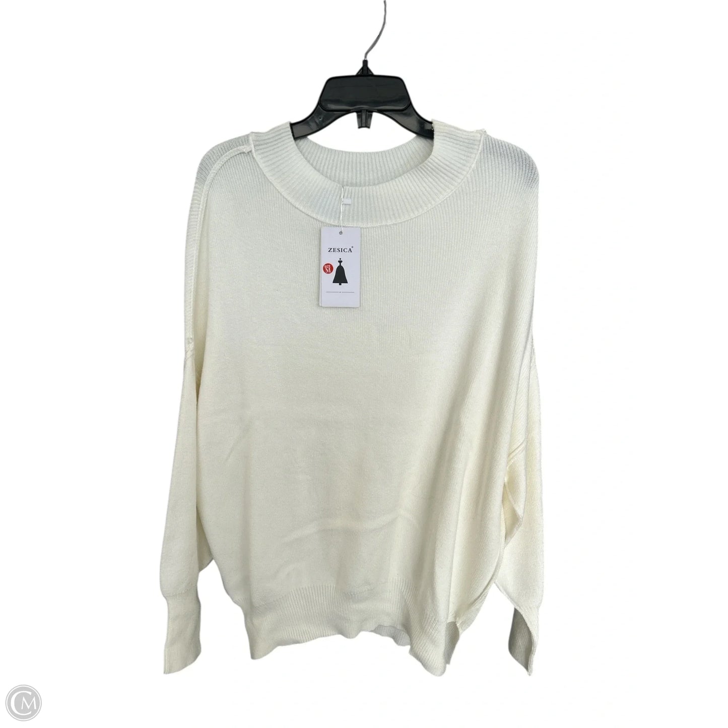 Sweater By Zesica In White, Size: M