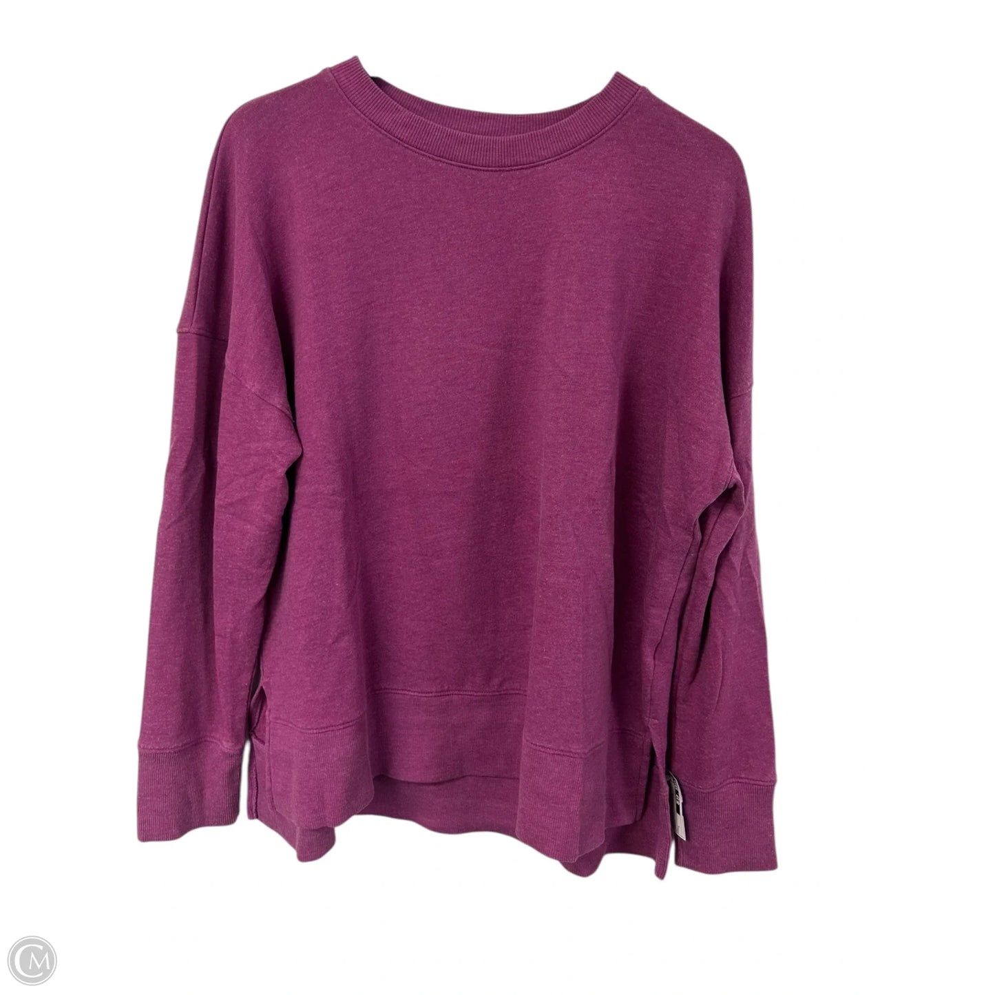Sweatshirt Crewneck By Time And Tru In Purple, Size: L