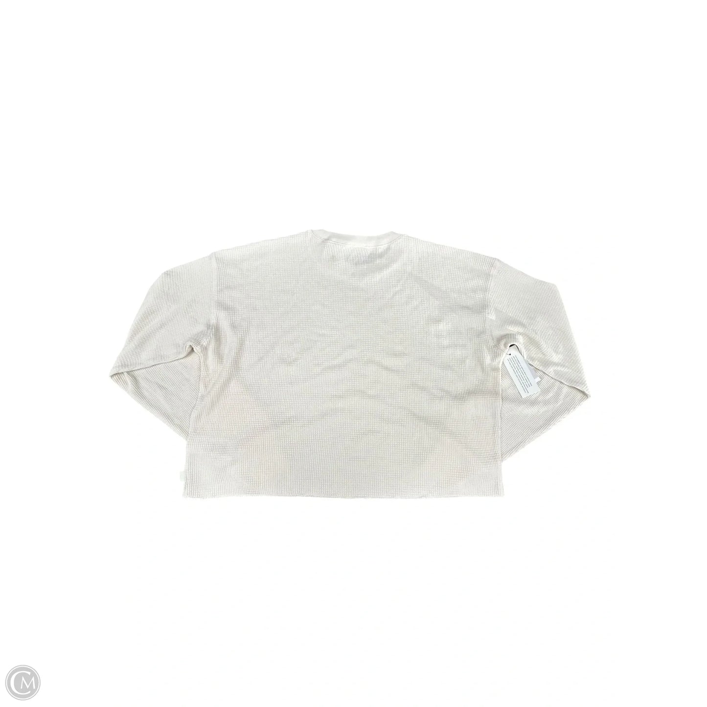 Top Long Sleeve By Tna In Ivory, Size: S