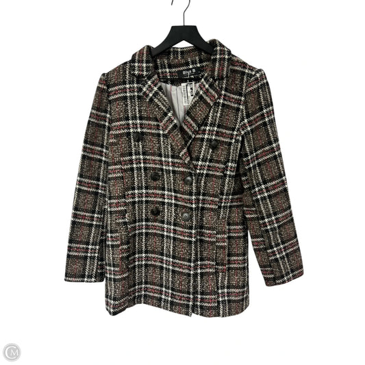 Jacket Other By Blue B In Plaid Pattern, Size: M