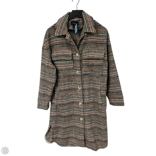 Jacket Other By Timing In Plaid Pattern, Size: M