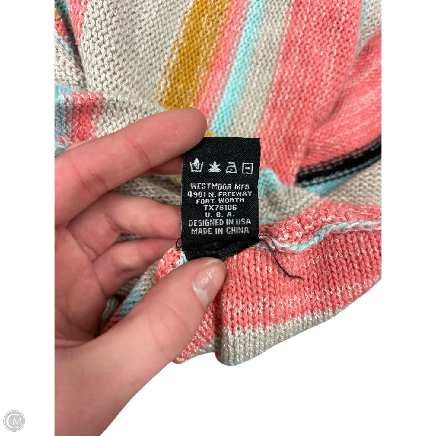 Sweater By Clothes Mentor In Multi-colored, Size: L