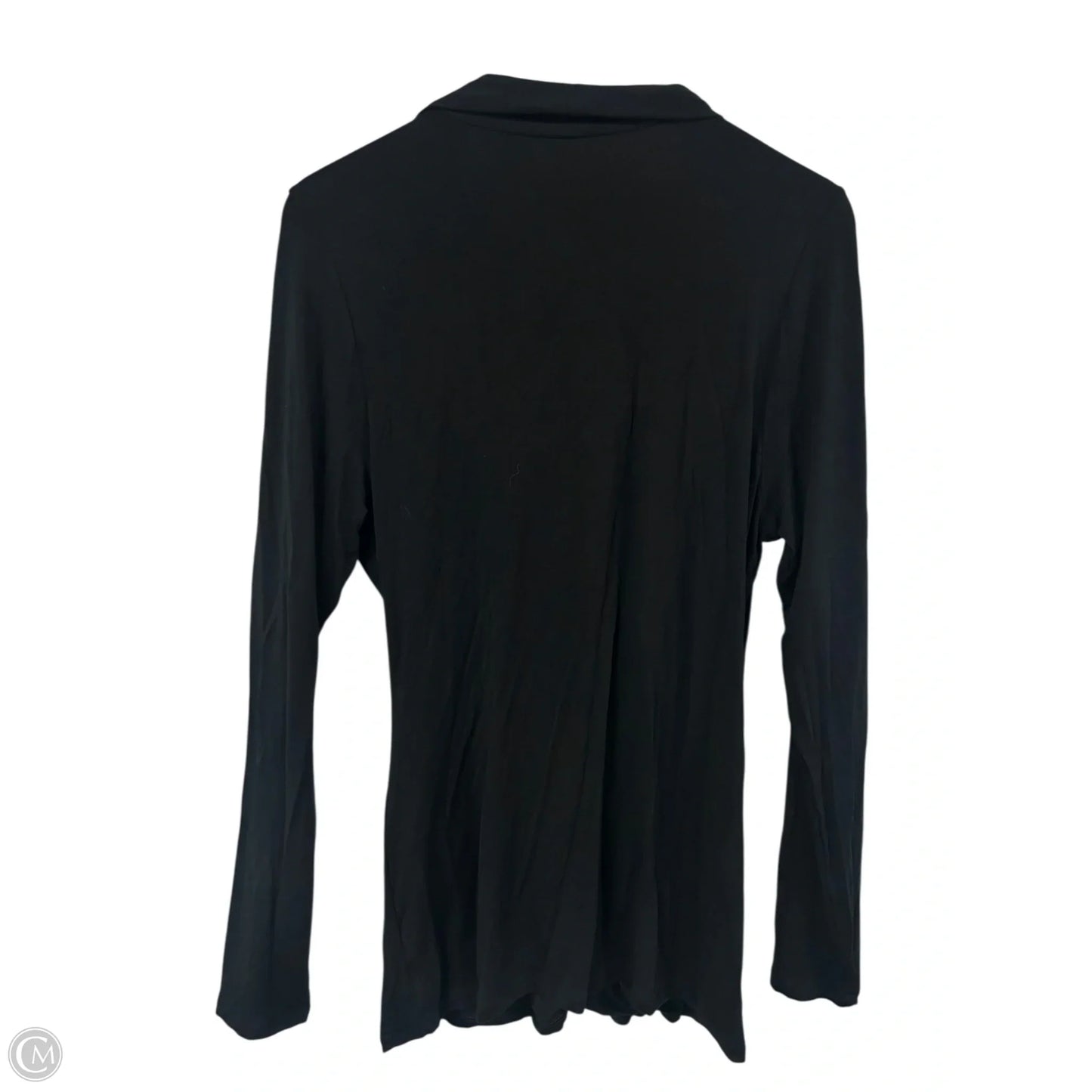 Top Long Sleeve By Cabi In Black, Size: Xl