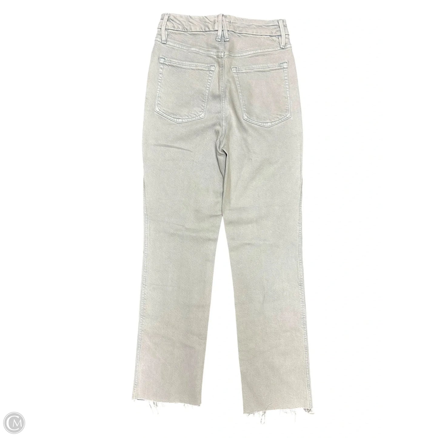 Jeans Straight By Good American In Blue Denim, Size: 4