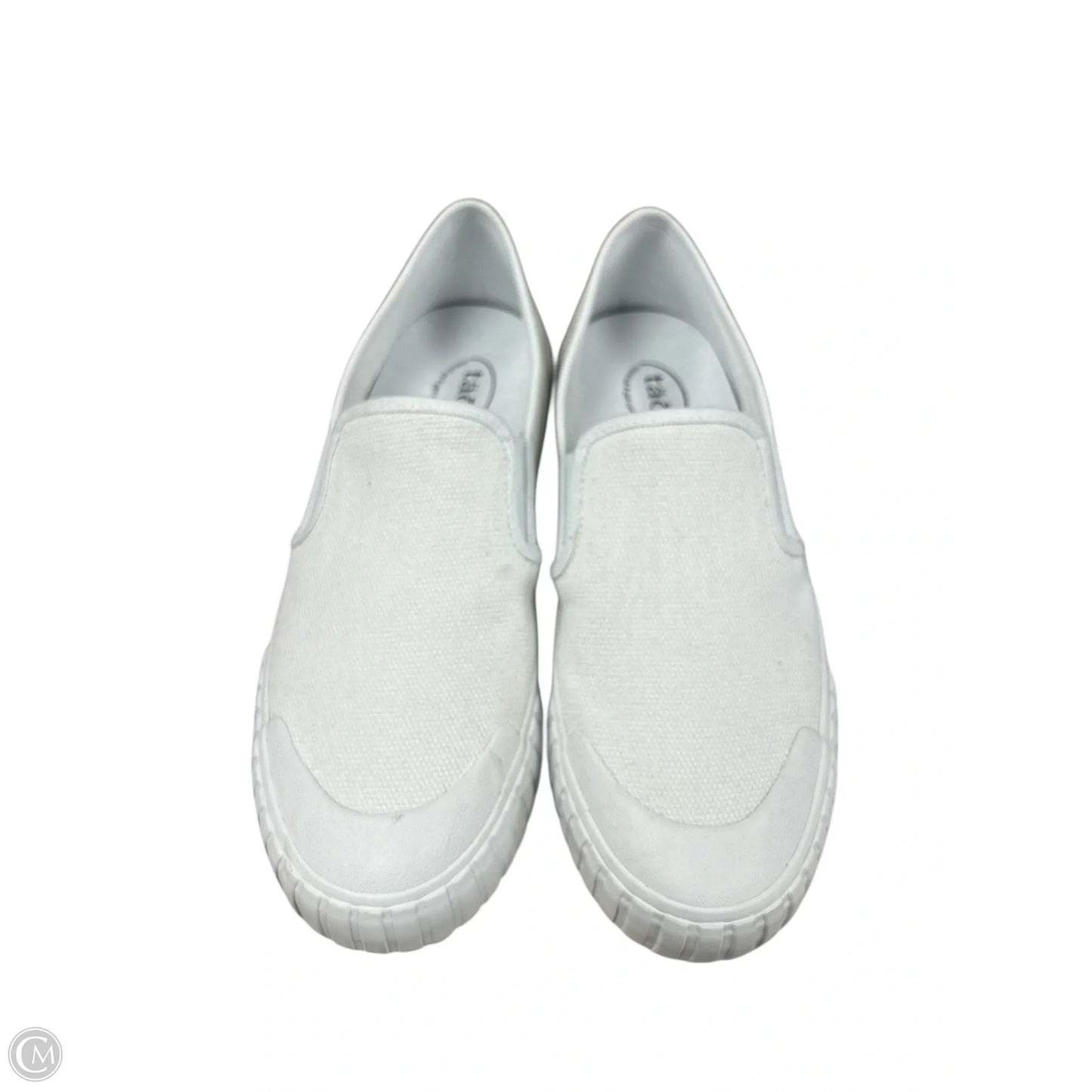 Shoes Sneakers By Taos In White, Size: 7.5