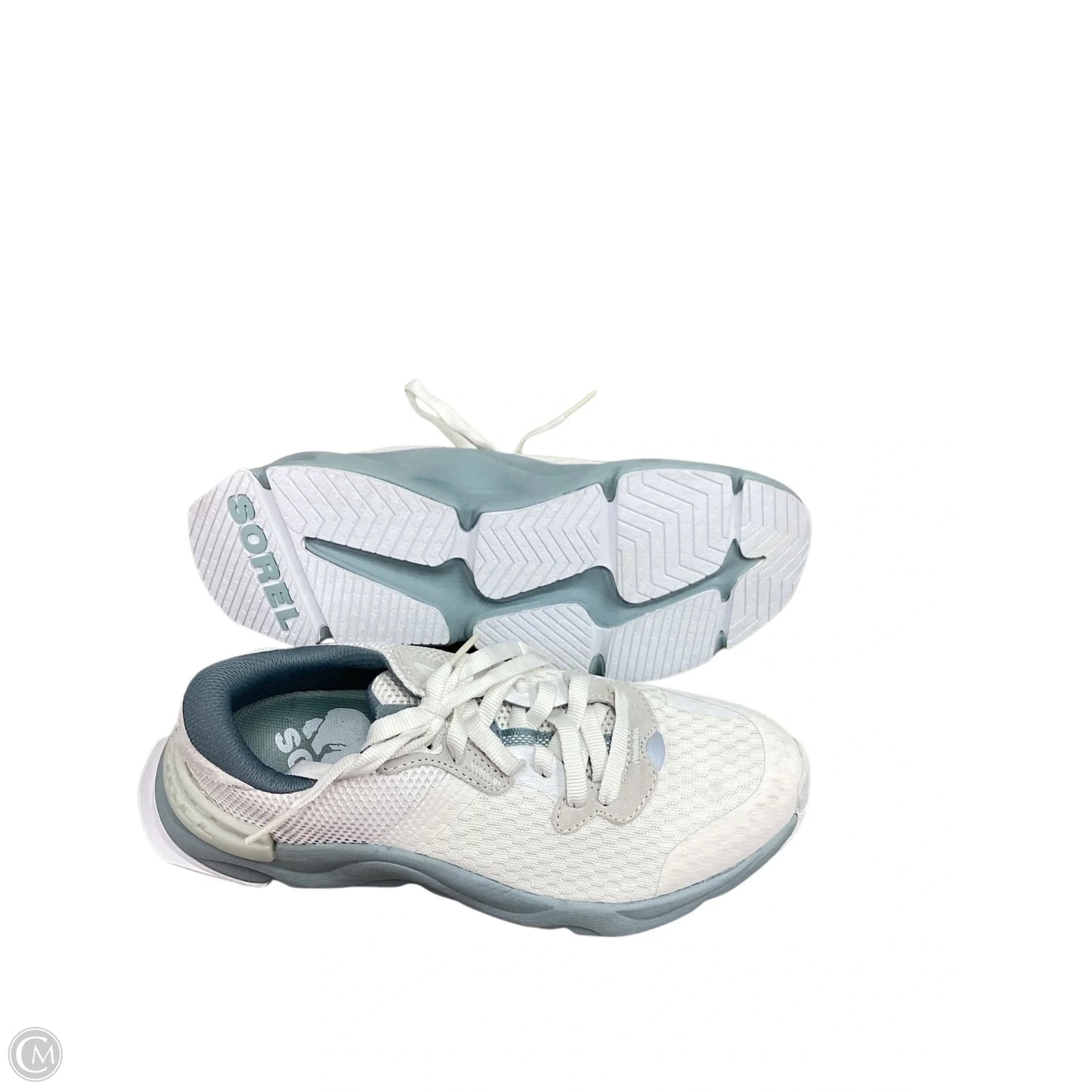 Shoes Sneakers By Sorel In Blue & White, Size: 7.5