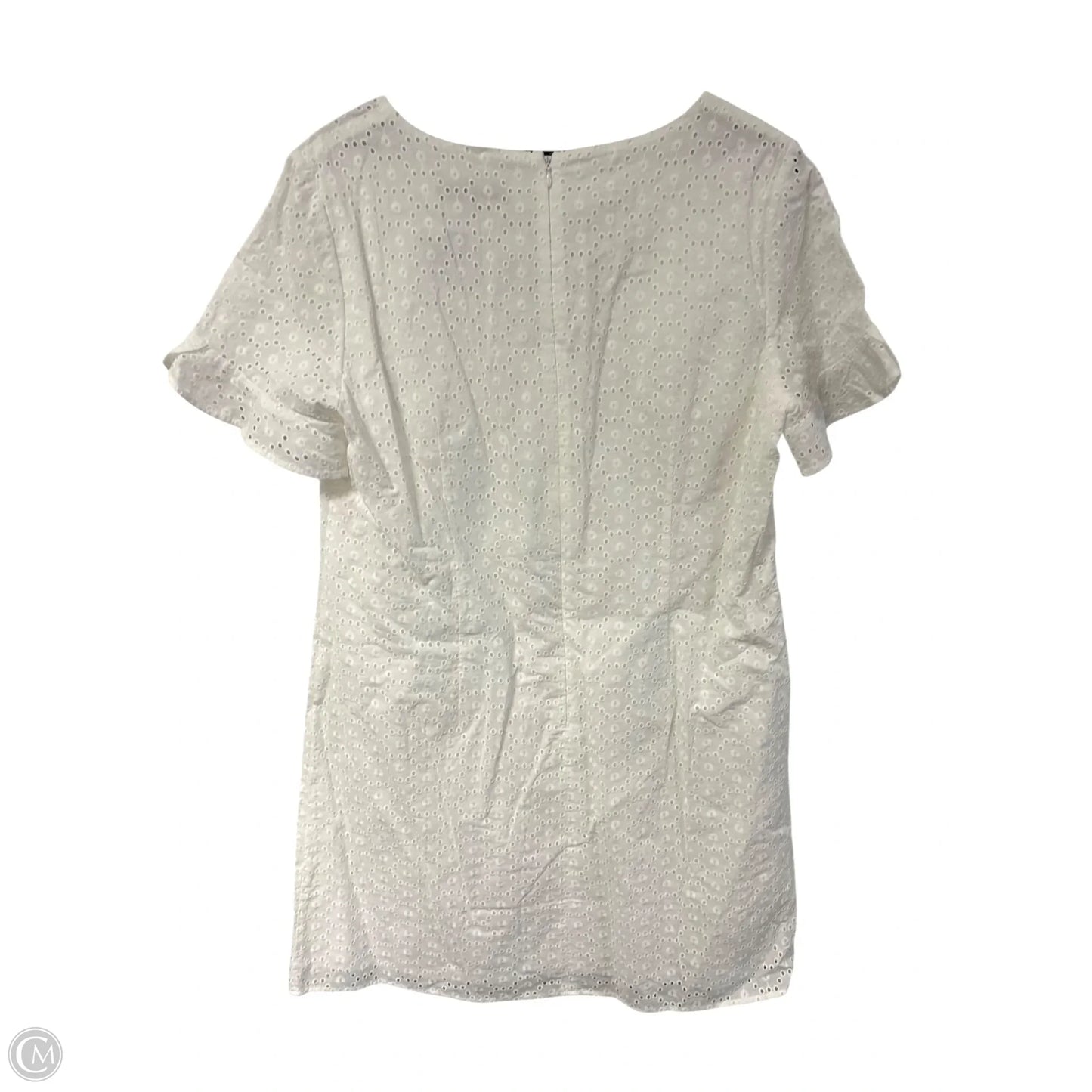 Dress Casual Short By Loft In White, Size: 14