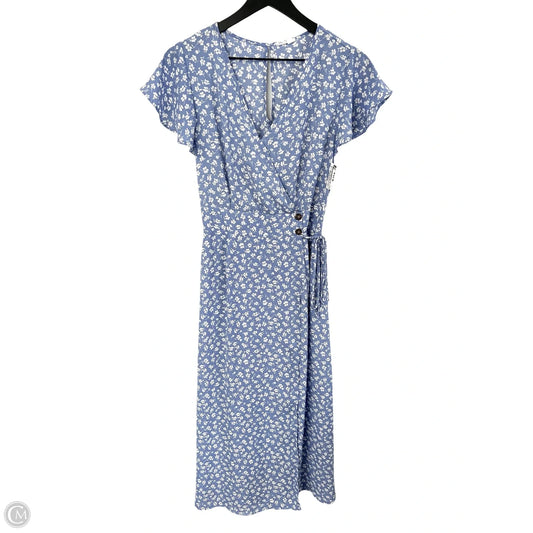 Dress Casual Midi By Sienna Sky In Blue, Size: M
