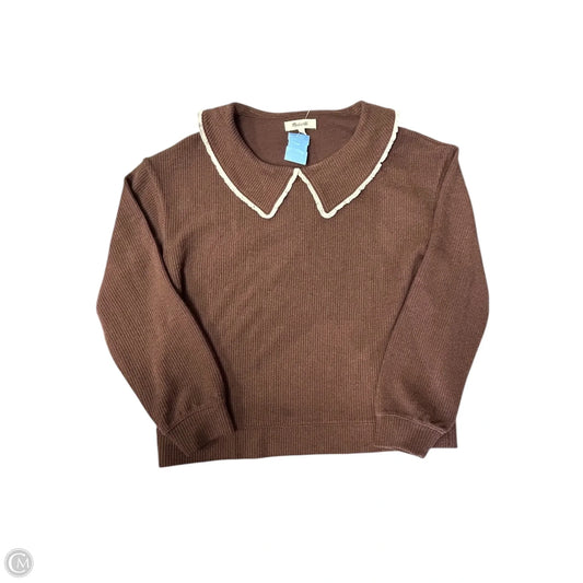 Sweater By Madewell In Brown, Size: S