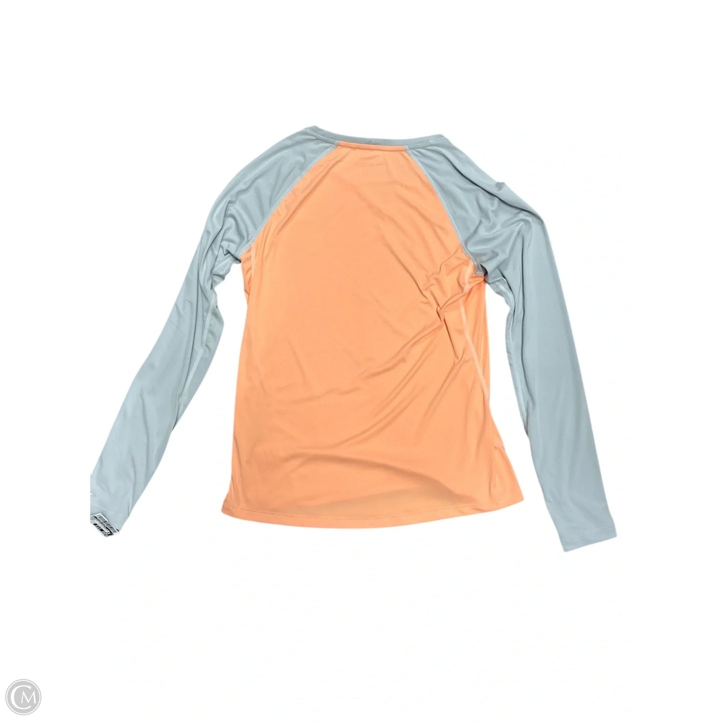 Athletic Top Long Sleeve Crewneck By Clothes Mentor In Orange, Size: S
