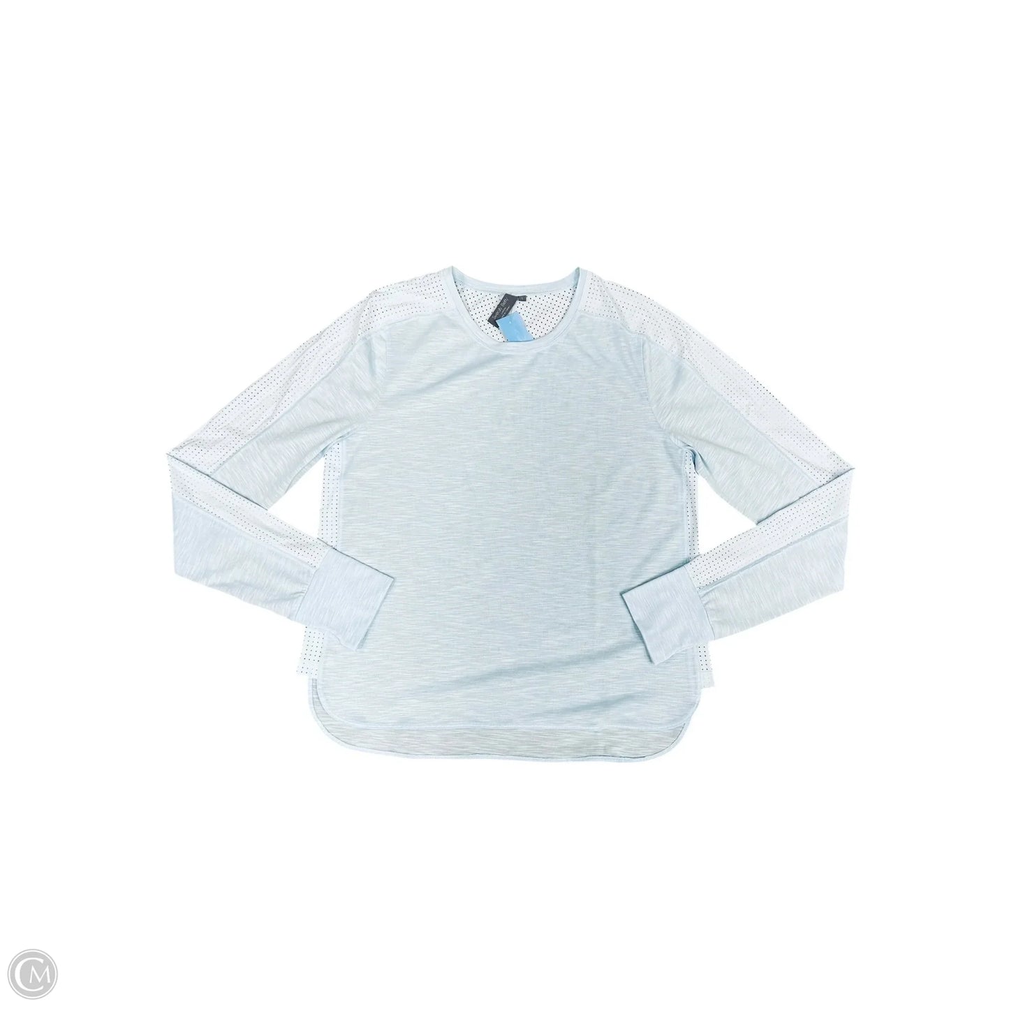 Athletic Top Long Sleeve Crewneck By Sweaty Betty In Blue, Size: L