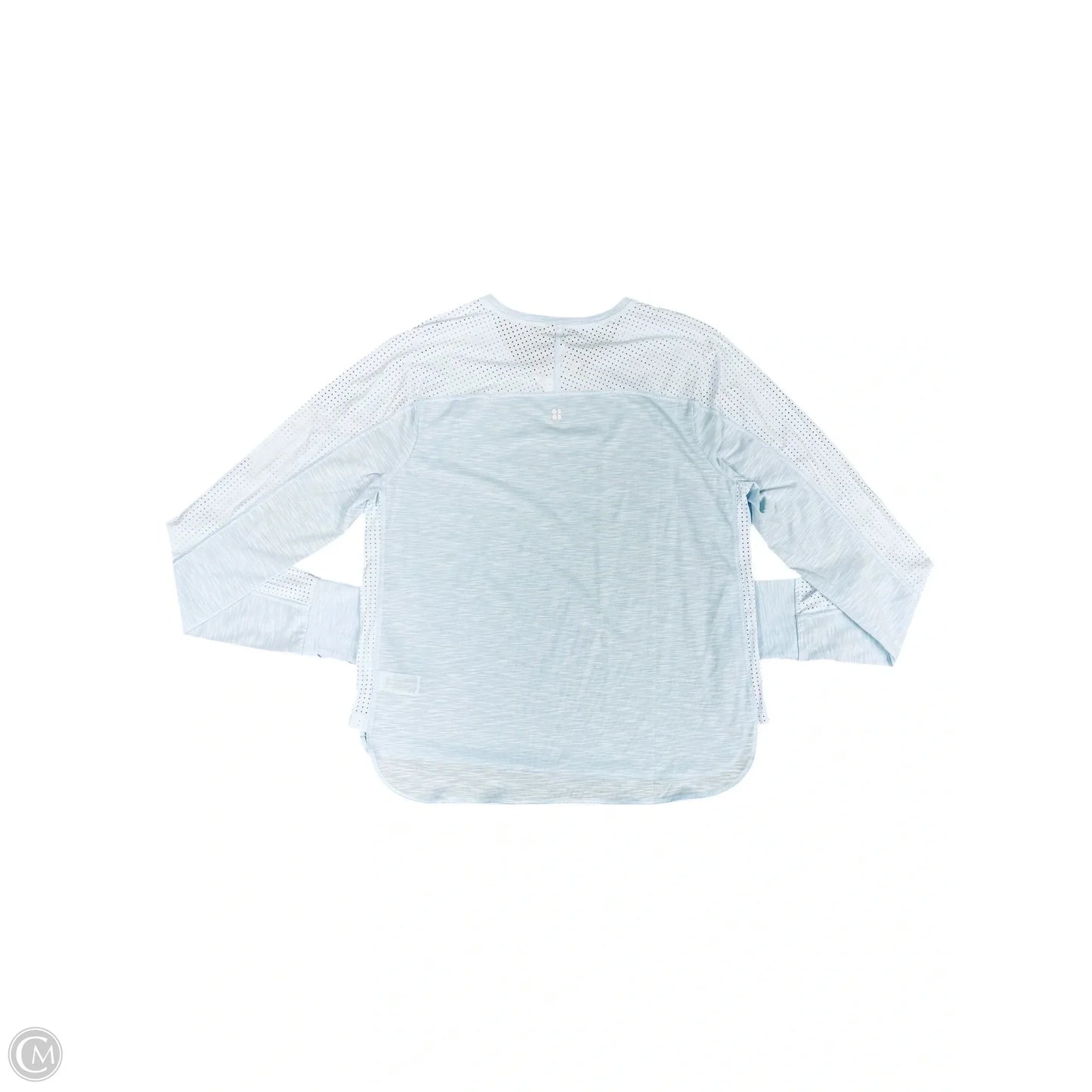 Athletic Top Long Sleeve Crewneck By Sweaty Betty In Blue, Size: L