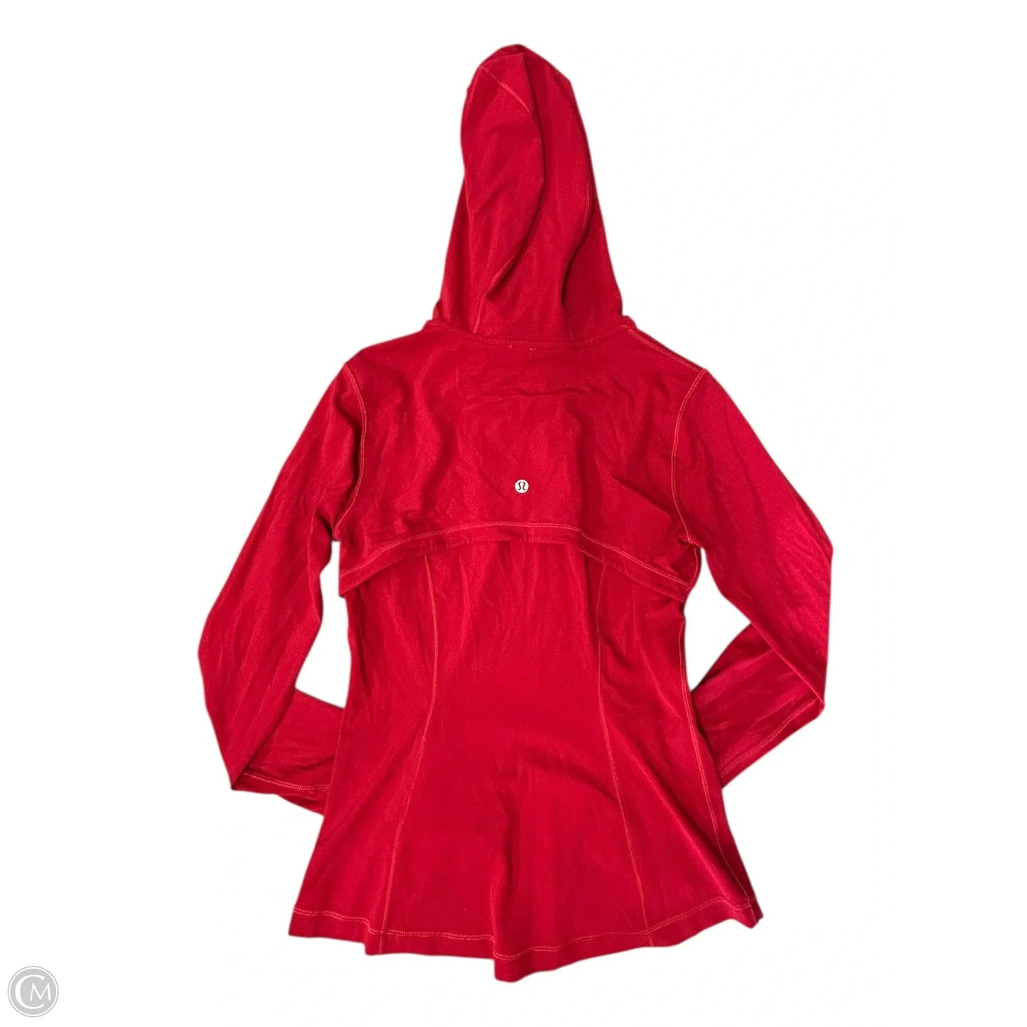 Athletic Jacket By Lululemon In Red, Size: 6