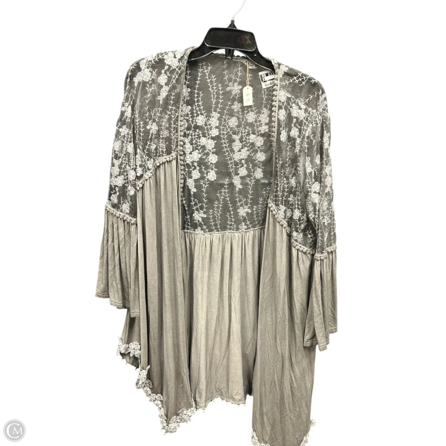 Kimono By Pol In Grey, Size: M