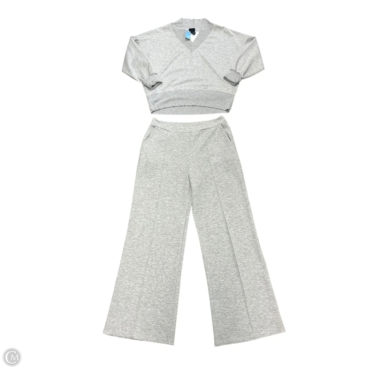Pants Set 2pc By Scoop In Grey, Size: L