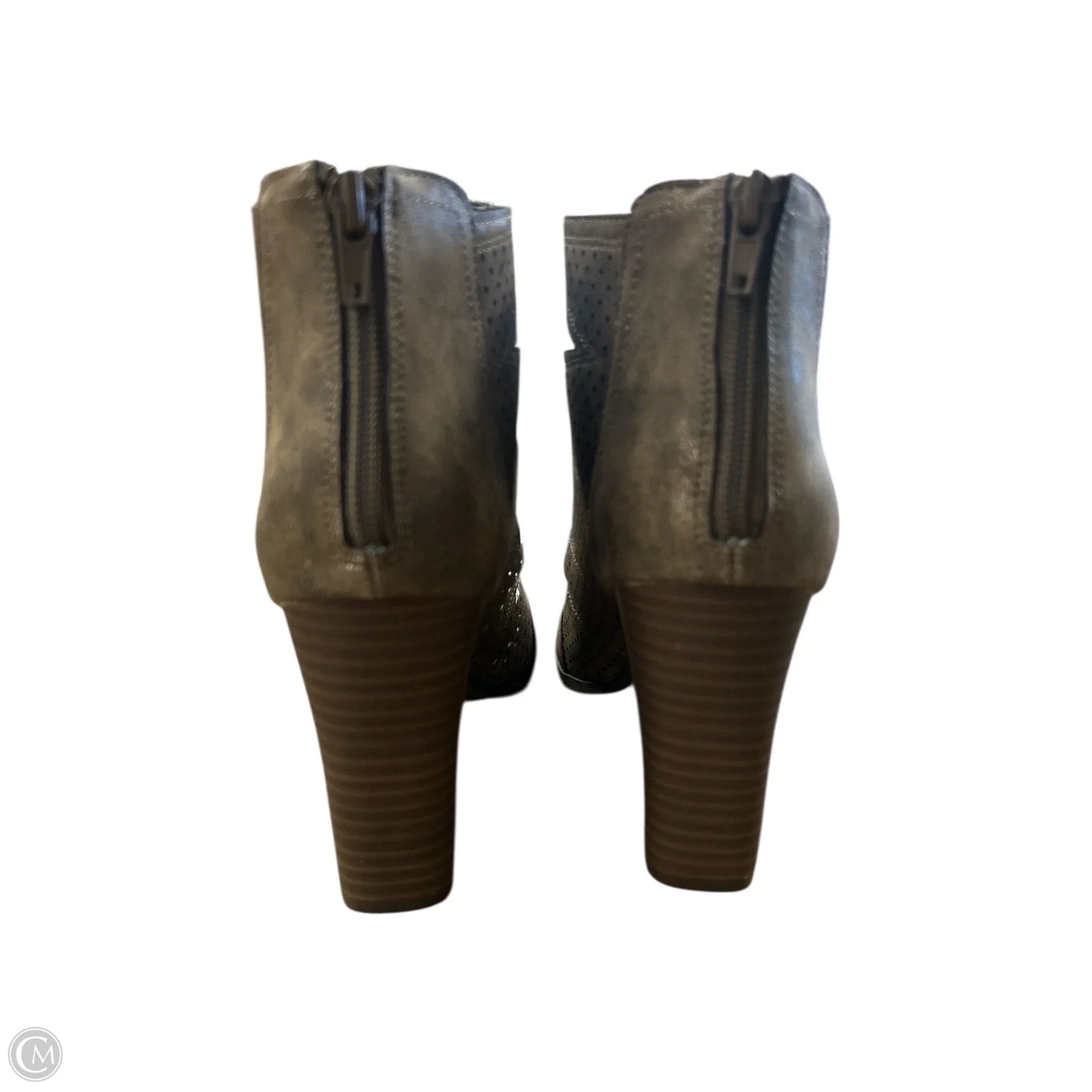 Boots Ankle Heels By Maurices In Brown, Size: 8