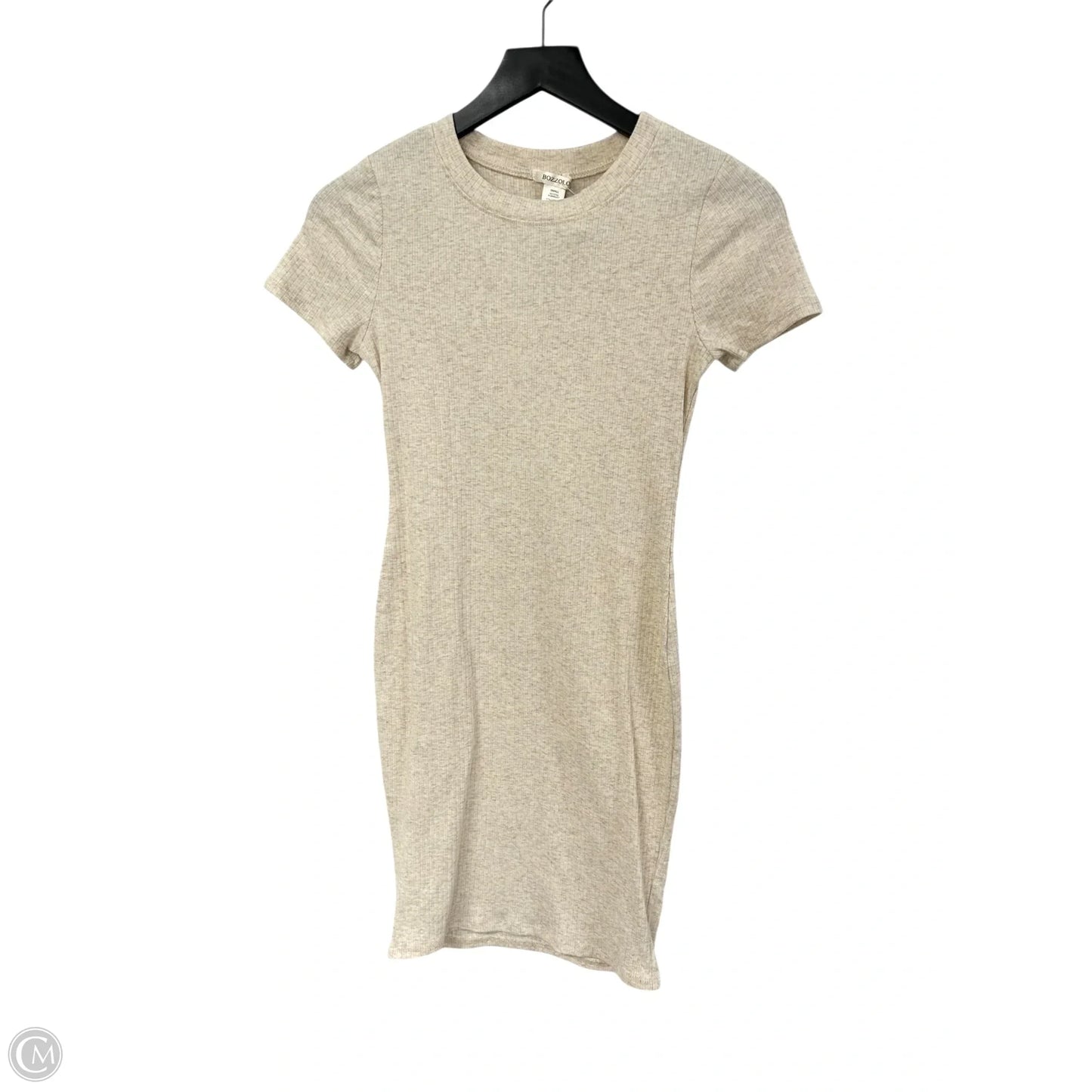 Dress Casual Short By Bozzolo In Beige, Size: S