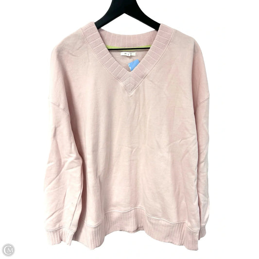 Sweatshirt Crewneck By Maurices In Pink, Size: L
