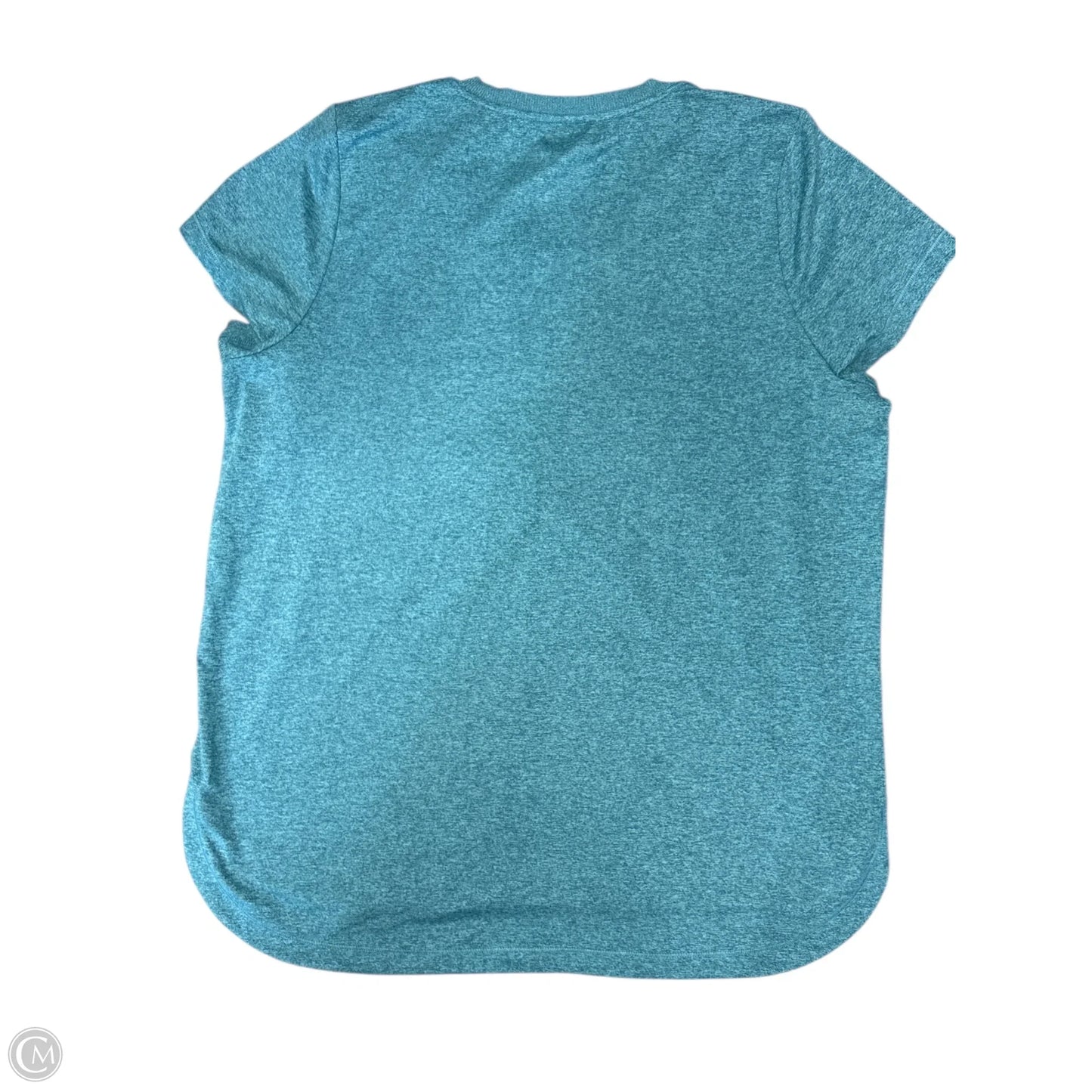Athletic Top Short Sleeve By Athleta In Aqua, Size: Xl