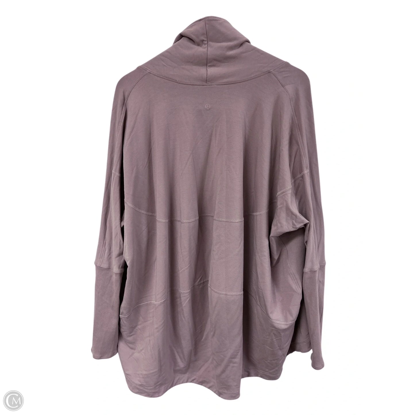 Sweater Cardigan By Lululemon In Mauve, Size: 8