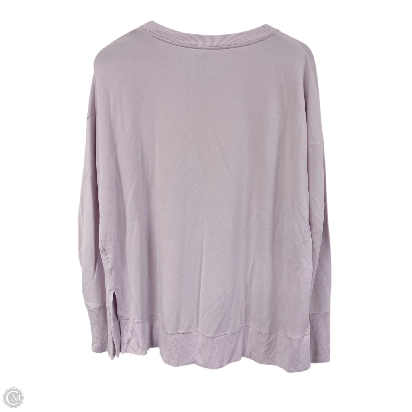 Athletic Sweatshirt Crewneck By Athleta In Pink, Size: L