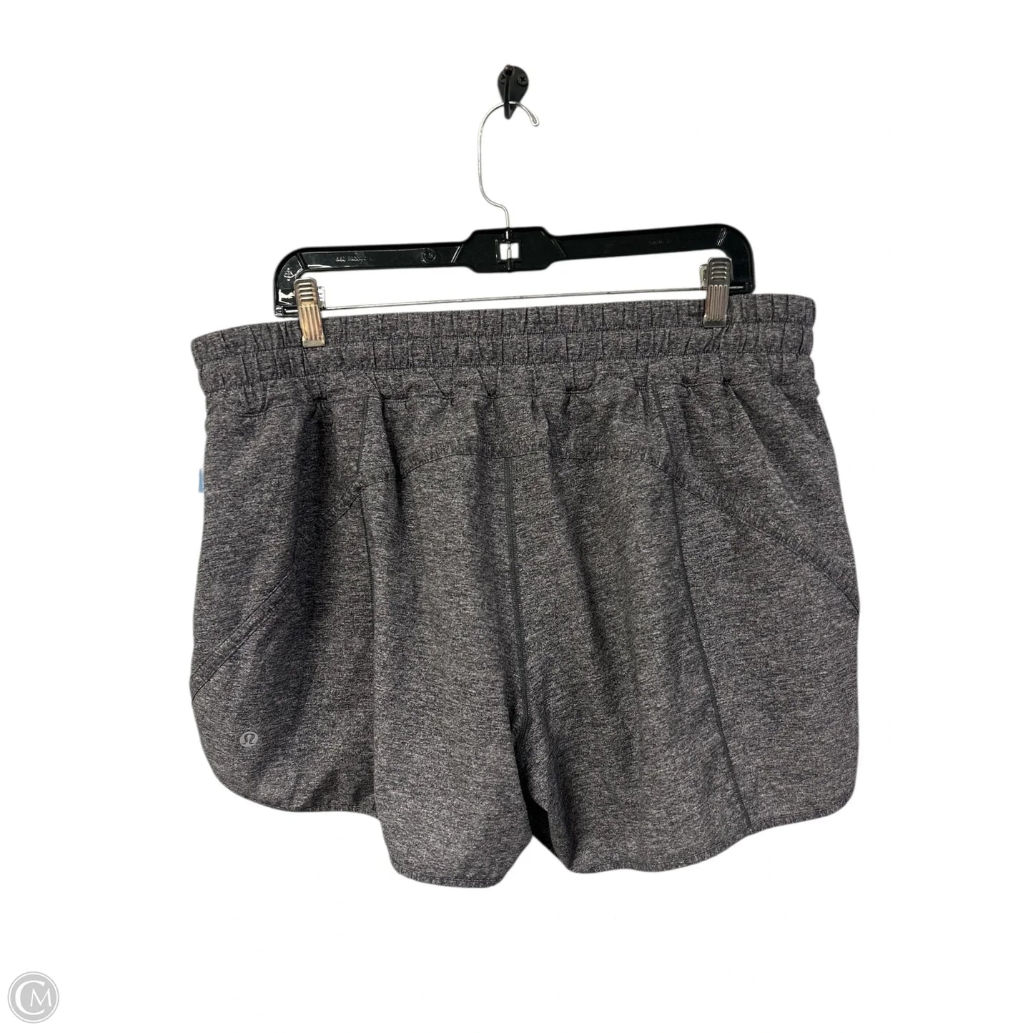 Athletic Shorts By Lululemon In Grey, Size: 16