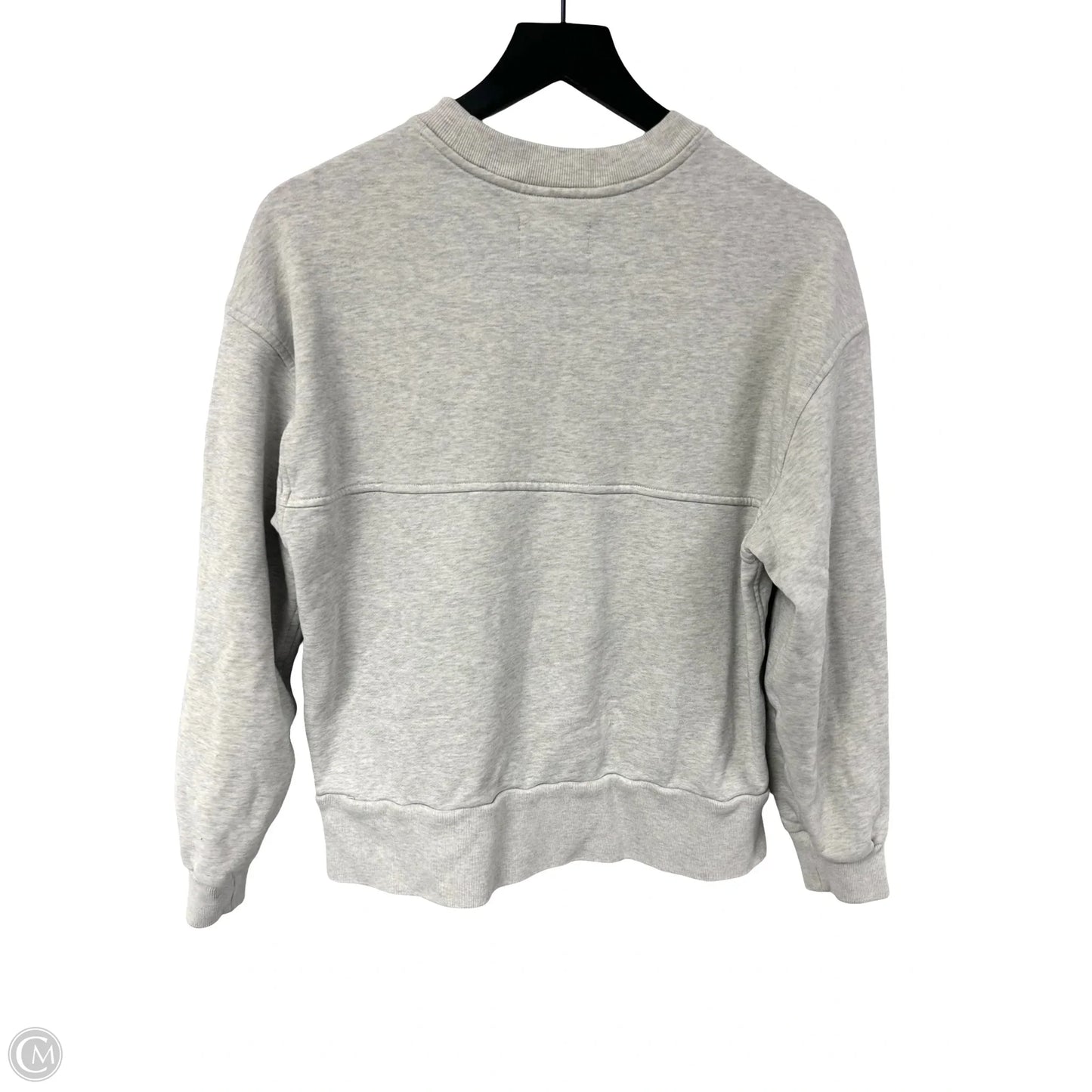 Sweatshirt Crewneck By Everlane In Grey, Size: S