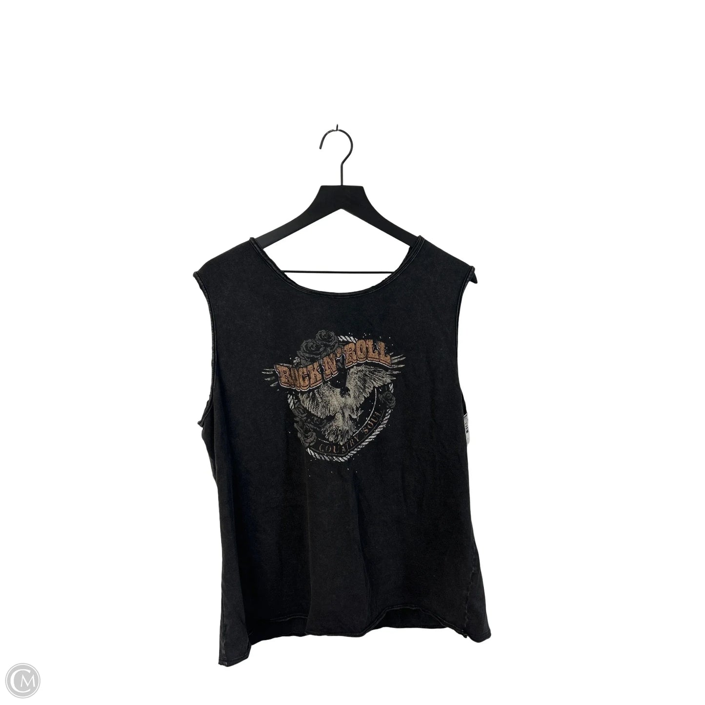 Top Sleeveless By Idyllwind In Grey, Size: Xl