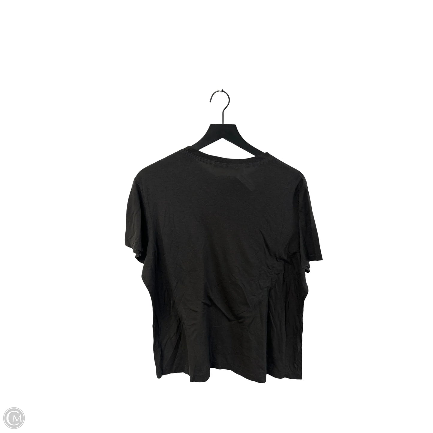 Top Short Sleeve By Junk Food In Grey, Size: L