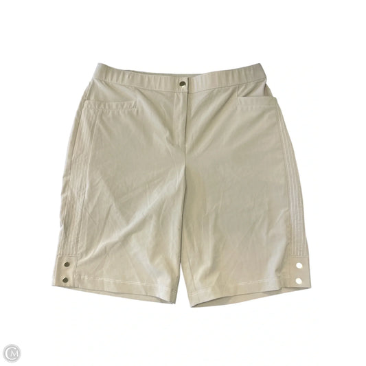 Shorts By Zenergy By Chicos In Tan, Size: M