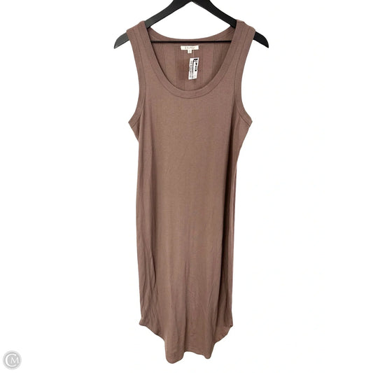 Dress Casual Midi By Z Supply In Brown, Size: M