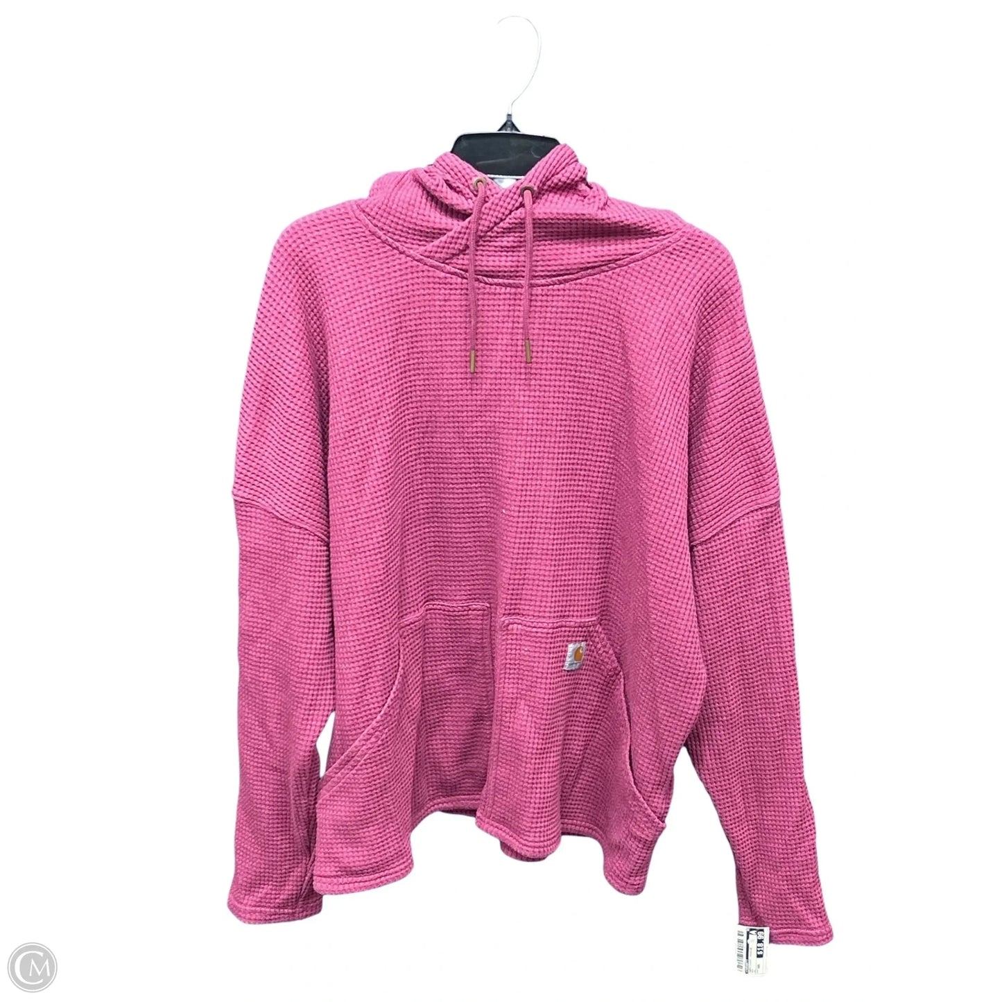 Sweatshirt Hoodie By Carhartt In Pink, Size: Xxl