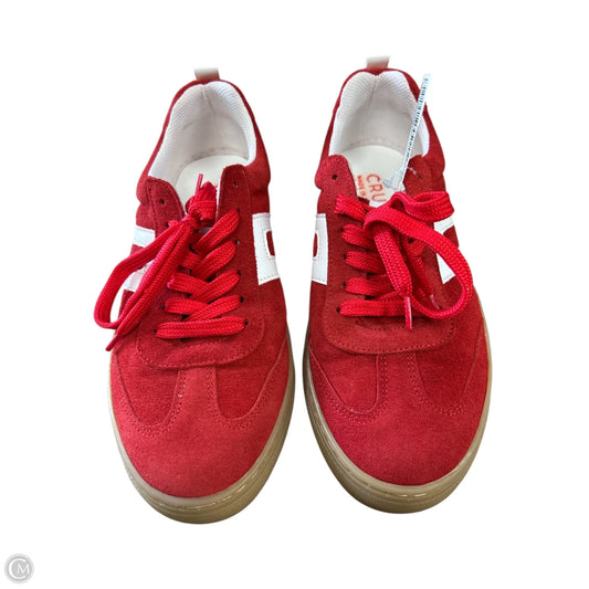 Shoes Sneakers By Clothes Mentor In Red, Size: 8.5