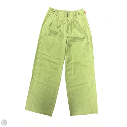 Pants Wide Leg By Madewell In Green, Size: 2