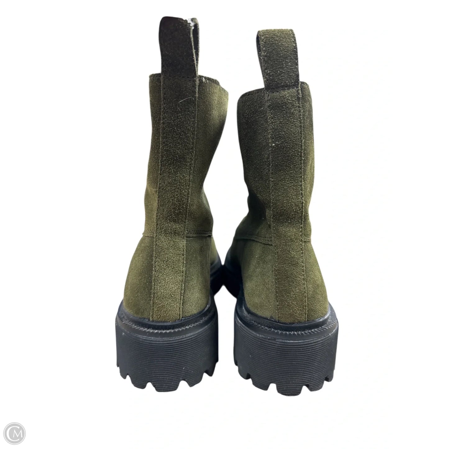Boots Combat By Madewell In Green, Size: 8