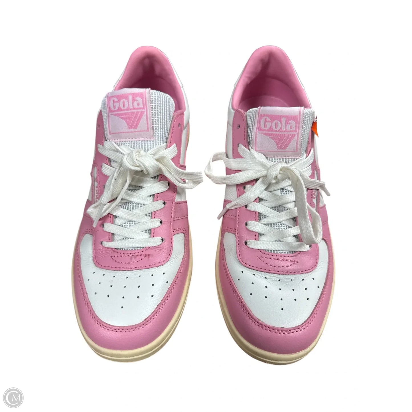 Shoes Sneakers By Gola In Pink & White, Size: 8