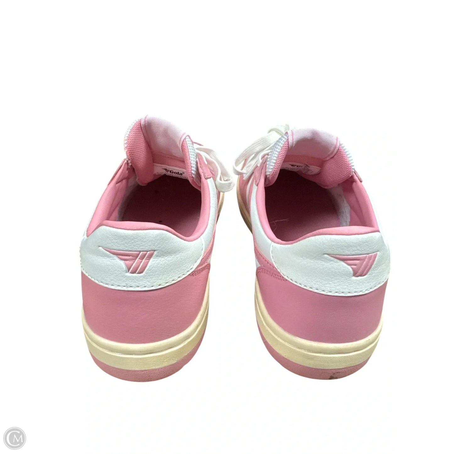 Shoes Sneakers By Gola In Pink & White, Size: 8