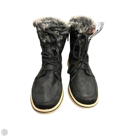 Boots Snow By Cliffs By White Mountain In Black, Size: 8.5