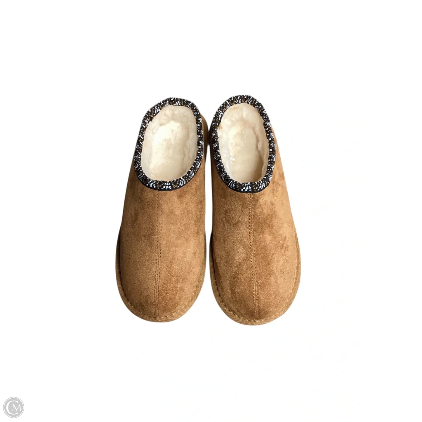 Slippers By Clothes Mentor In Brown, Size: 6