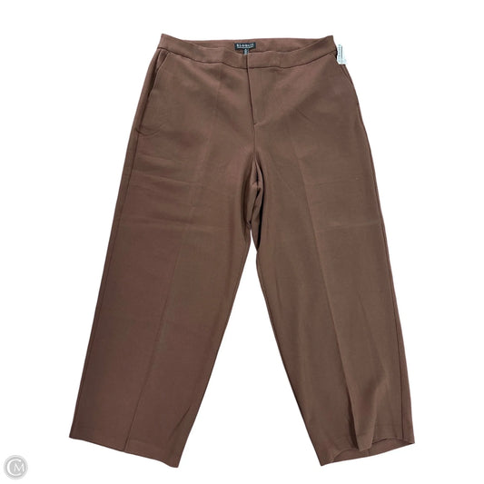 Pants Dress By Eloquii In Brown, Size: 18