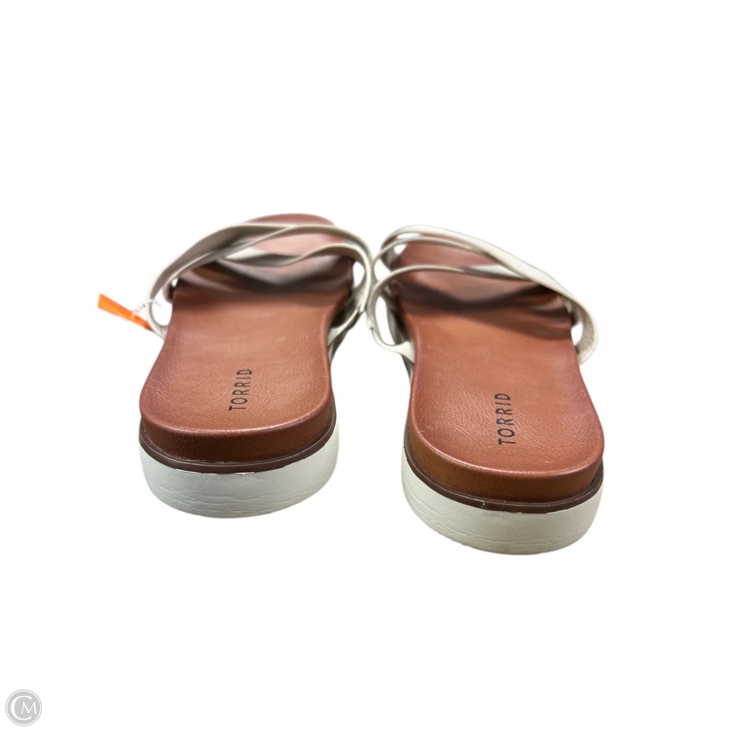 Sandals Flats By Torrid In Brown, Size: 10