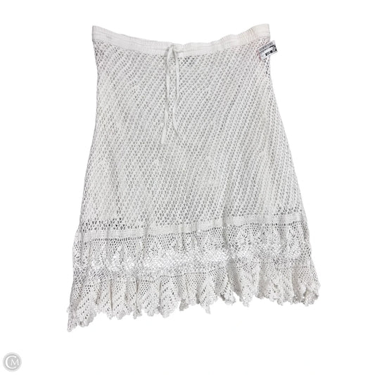 Skirt Midi By Chelsea And Theodore In White, Size: 2x