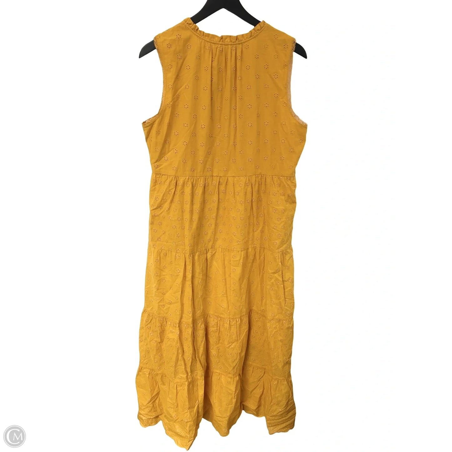 Dress Casual Maxi By Clothes Mentor In Yellow, Size: L
