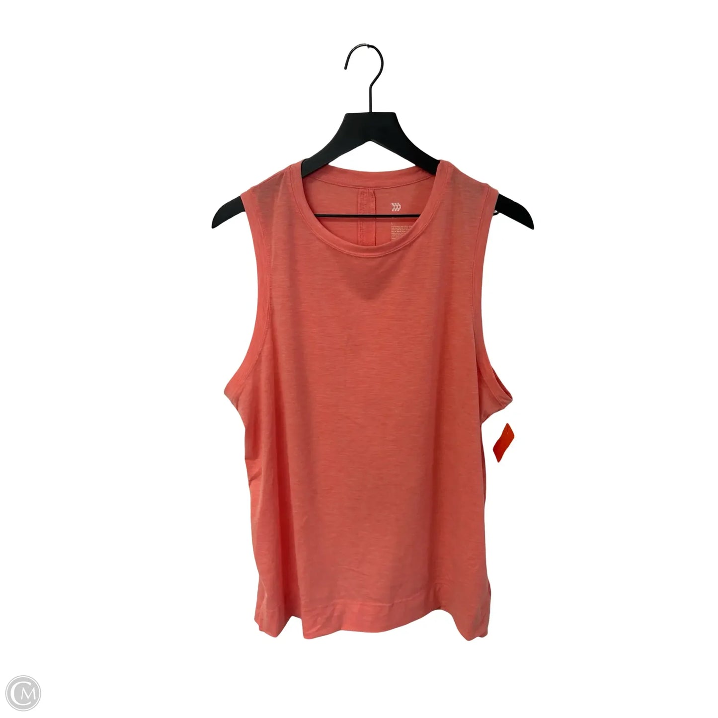 Athletic Tank Top By All In Motion In Orange, Size: L