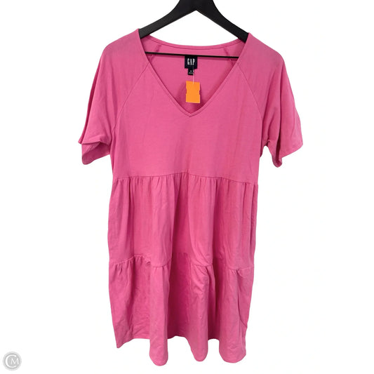 Dress Casual Short By Gap In Pink, Size: M