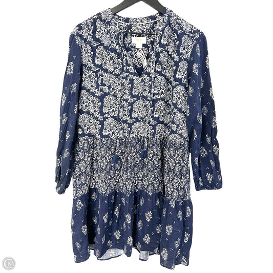 Dress Casual Short By Maeve In Blue, Size: S