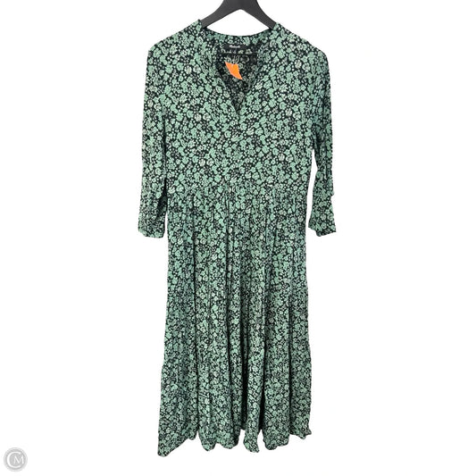 Dress Casual Maxi By Madewell In Green, Size: M